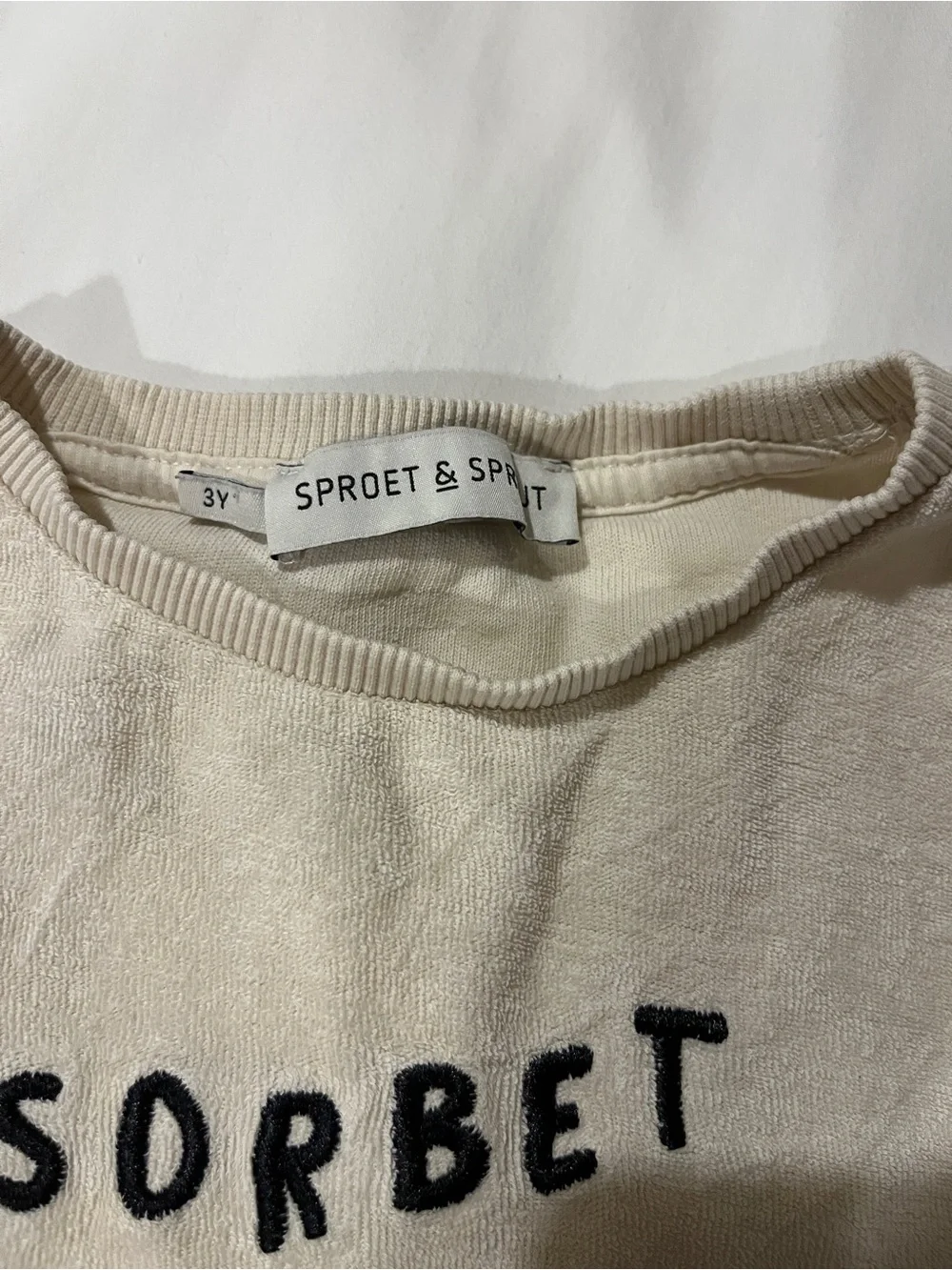 Sproet & Sprout Sorbet Sunday Ivory Girls Set